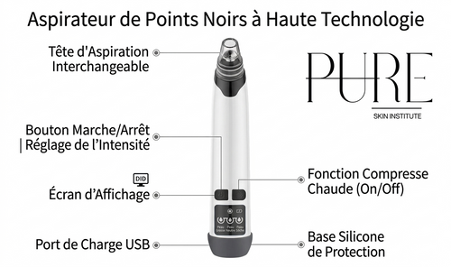 Aspirateur de Points Noirs - PureSkin Pro