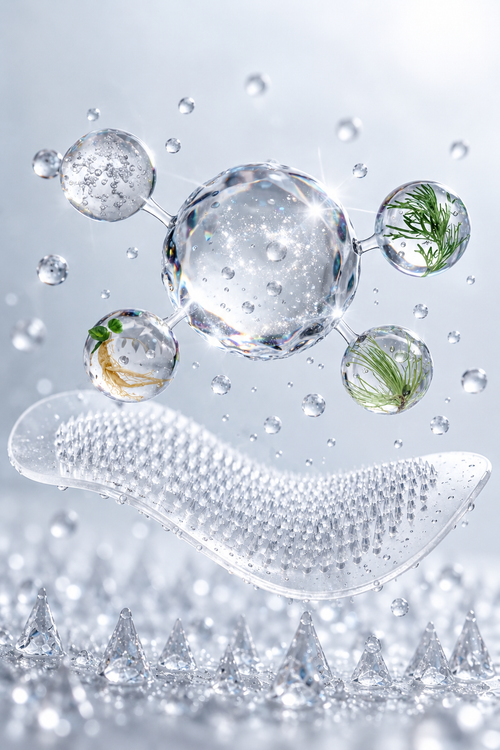 Patchs Micro-Cristallins à l'Acide Hyaluronique — CuraLab Filler™