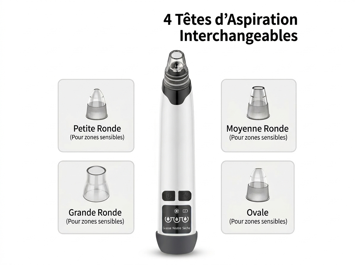 Aspirateur de Points Noirs - CuraLab Pro™